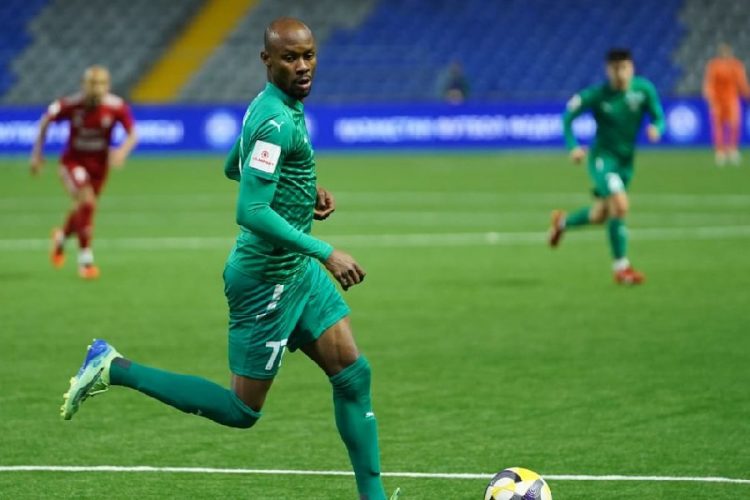 Fessou Placca ouvre son compteur de buts avec Yelimay Semey